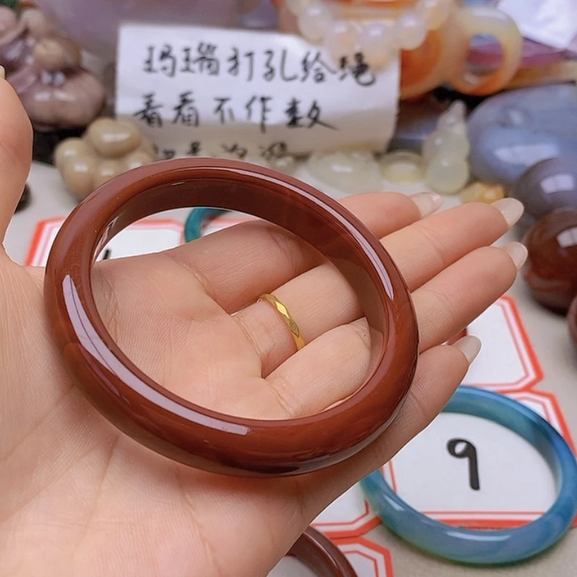 【闪购商品】未镶嵌玛瑙/玉髓珠宝半成品勇**前