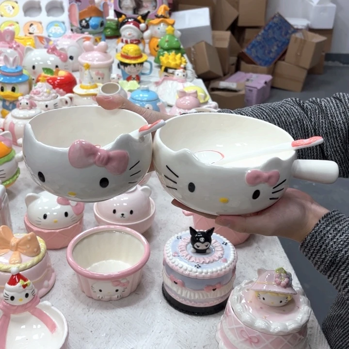 摆件陶欢迎光临陶瓷摆件