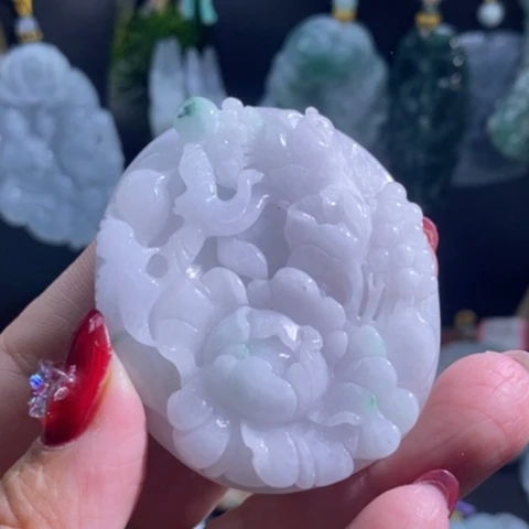 【闪购商品】颈饰未镶嵌翡翠周*美喜