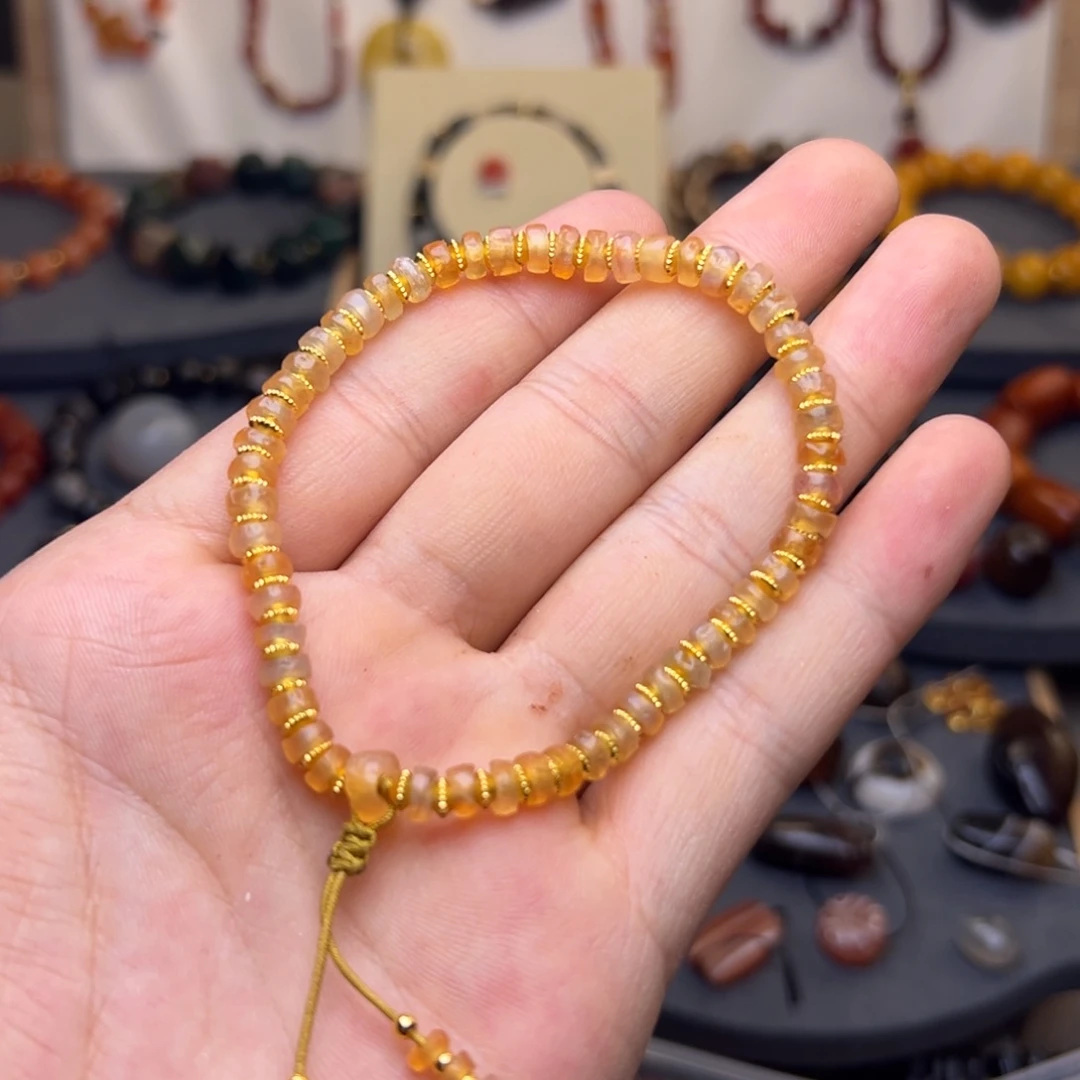 玛瑙/玉髓颈饰合金