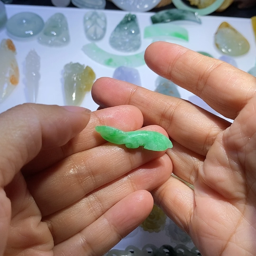 未镶嵌定制翡翠凤头