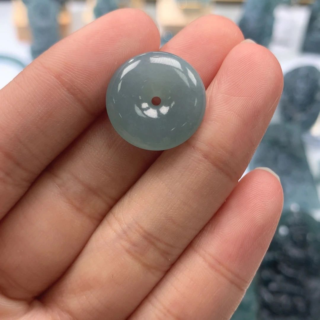 颈饰未镶嵌翡翠天然翡翠