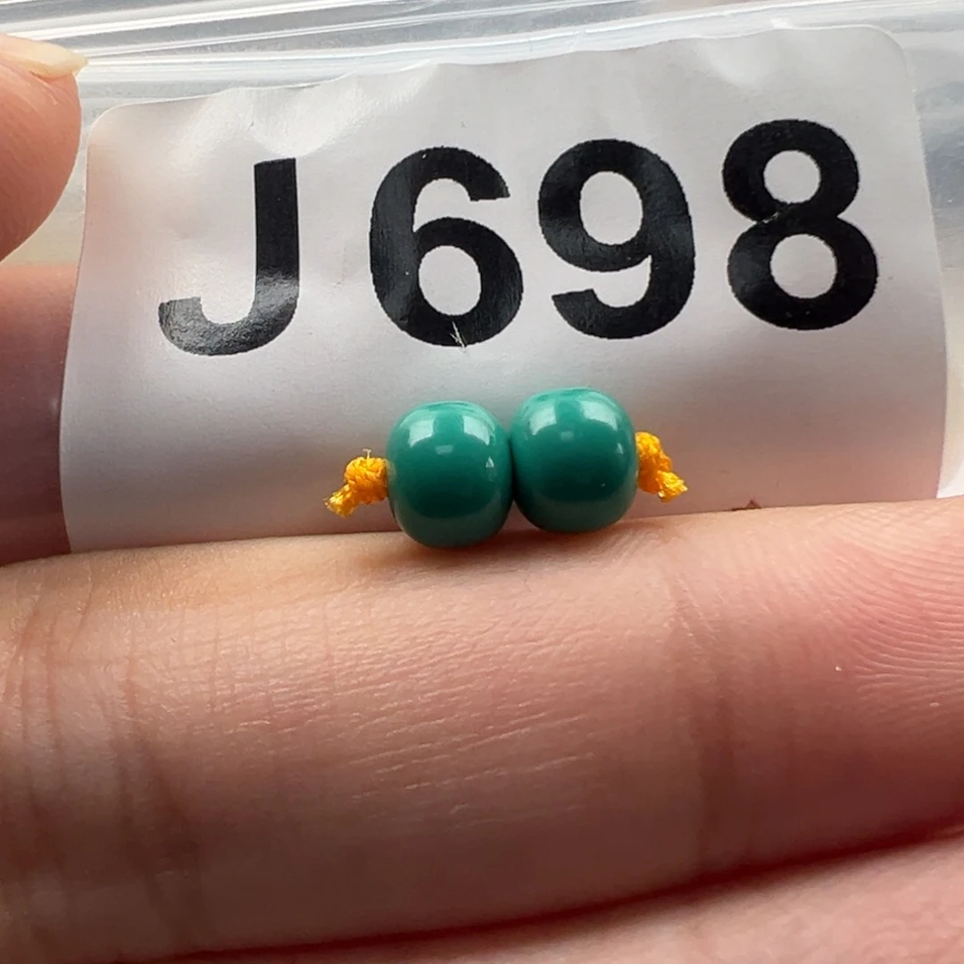 绿松石未镶嵌珠宝奇石卡6地狱绿