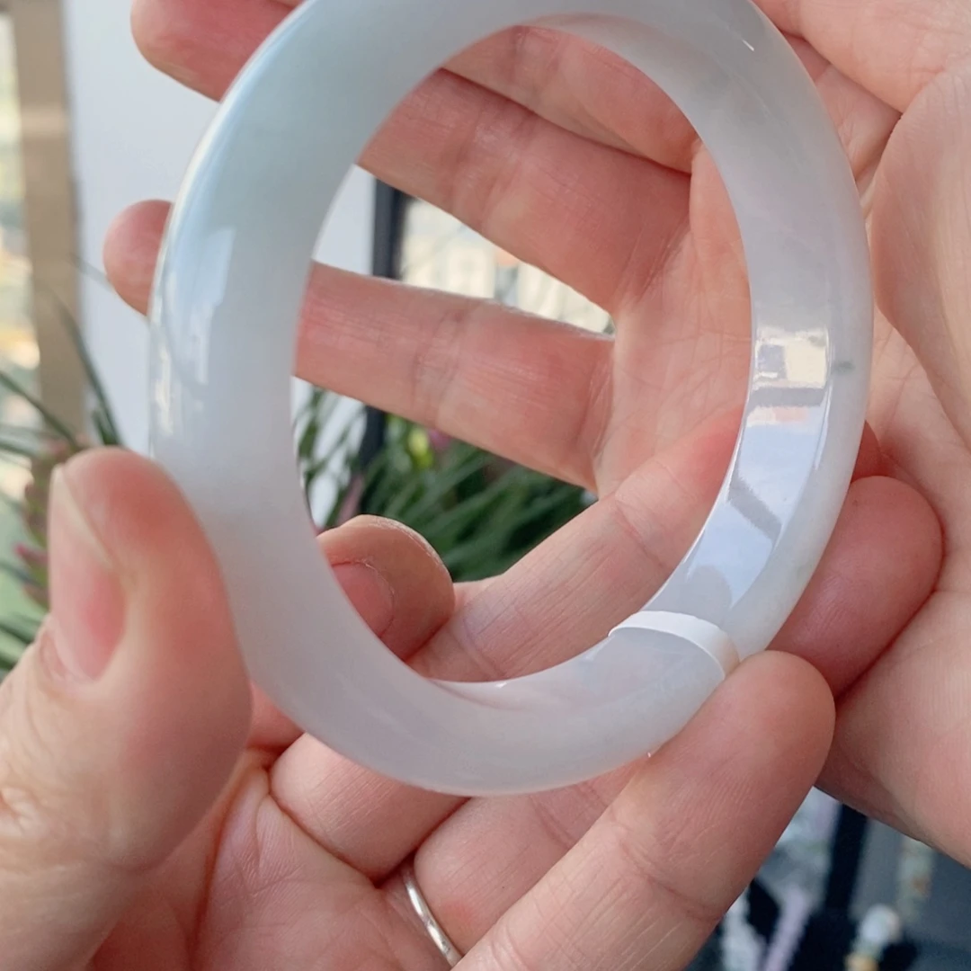 翡翠未镶嵌手镯19号