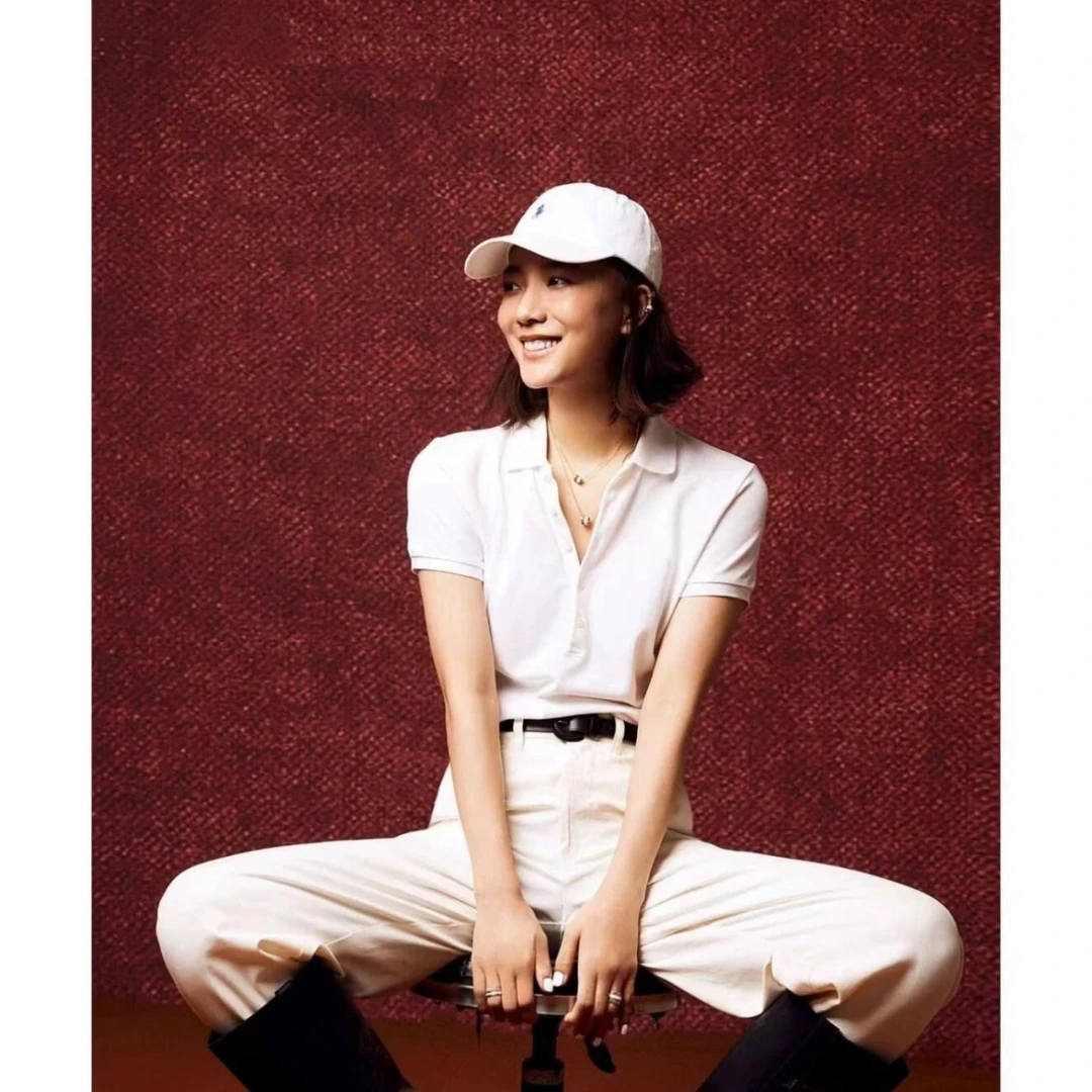 【POLO领】5粒扣小马正肩POLO领T恤-2549