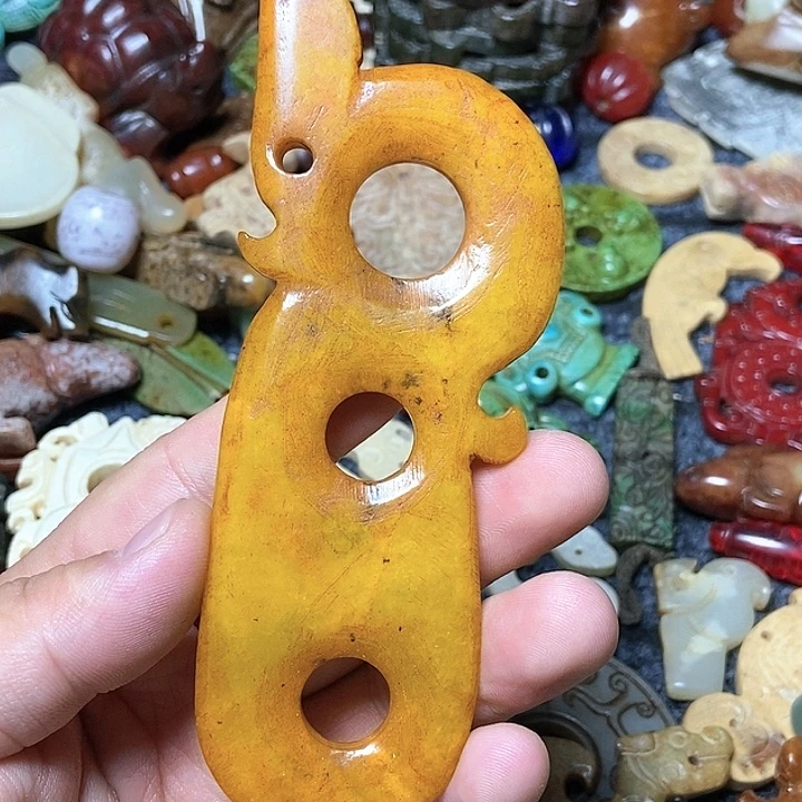 和田玉未镶嵌颈饰6