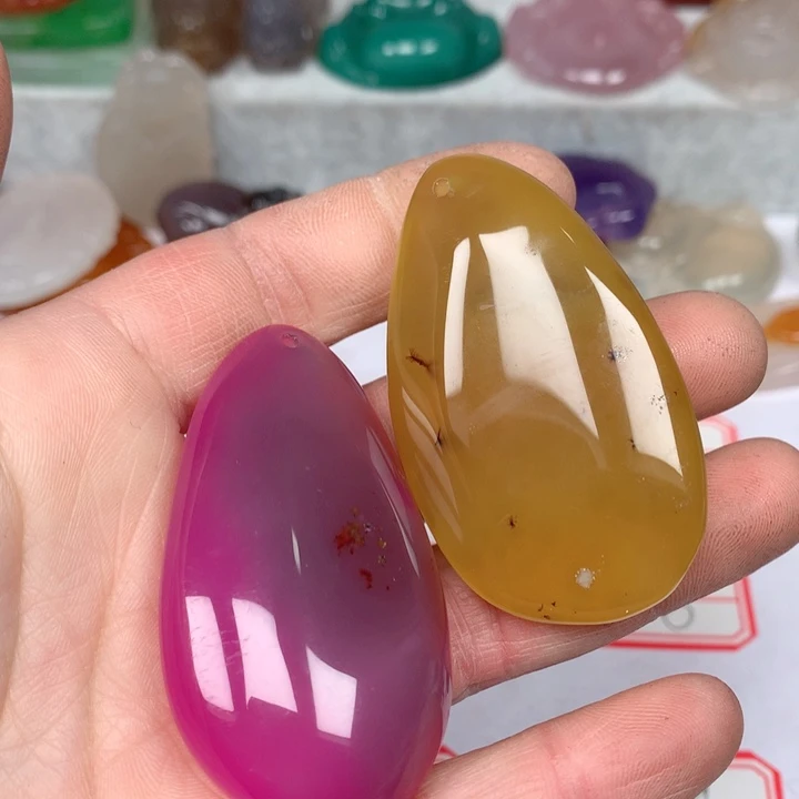 玛瑙/玉髓颈饰未镶嵌误**间