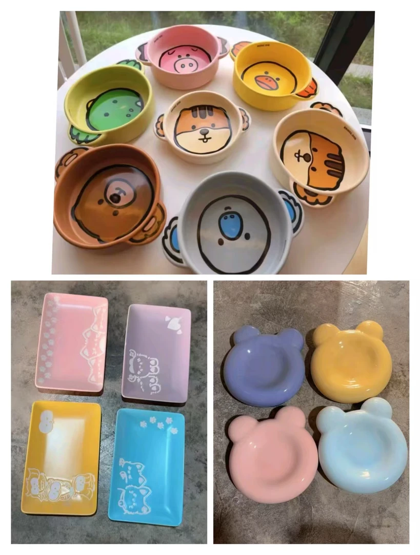 直播间临时编码 默认瑕疵 陶瓷宠物碗600-645