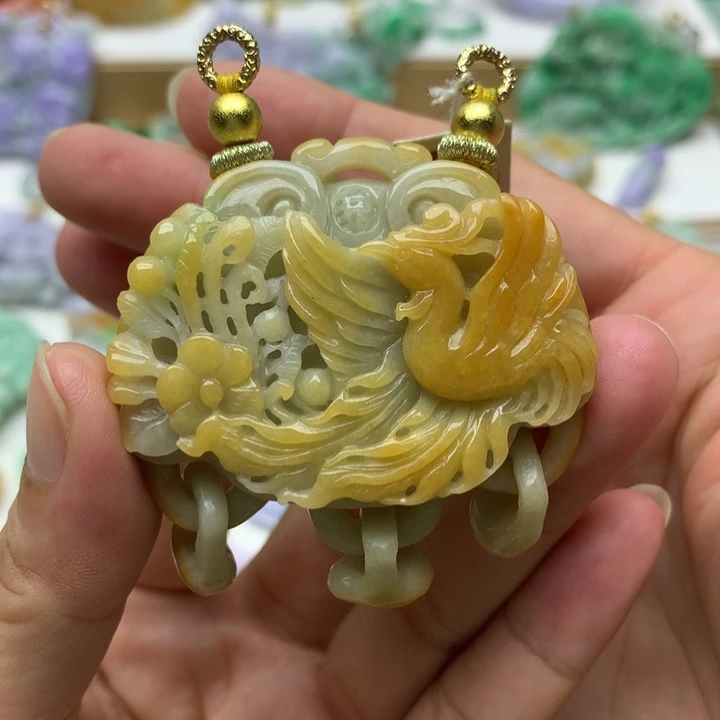颈饰未镶嵌翡翠翡翠