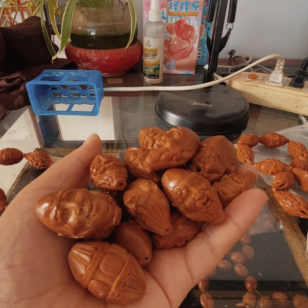 橄榄核手串/手链昌**通十八罗汉