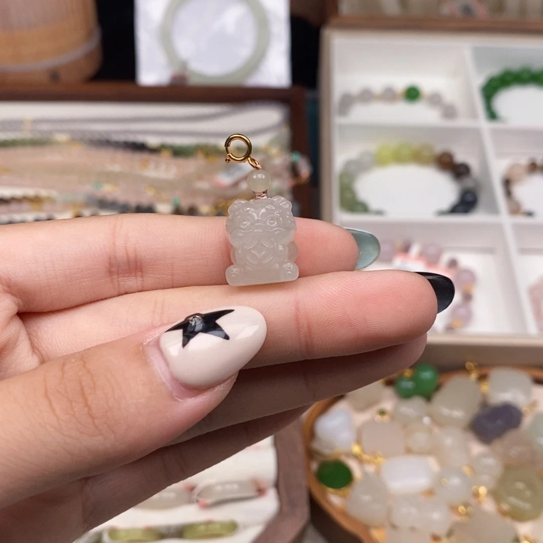 颈饰未镶嵌和田玉龙宝