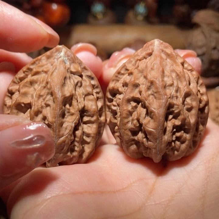 把件文玩核桃东北楸子小雪125