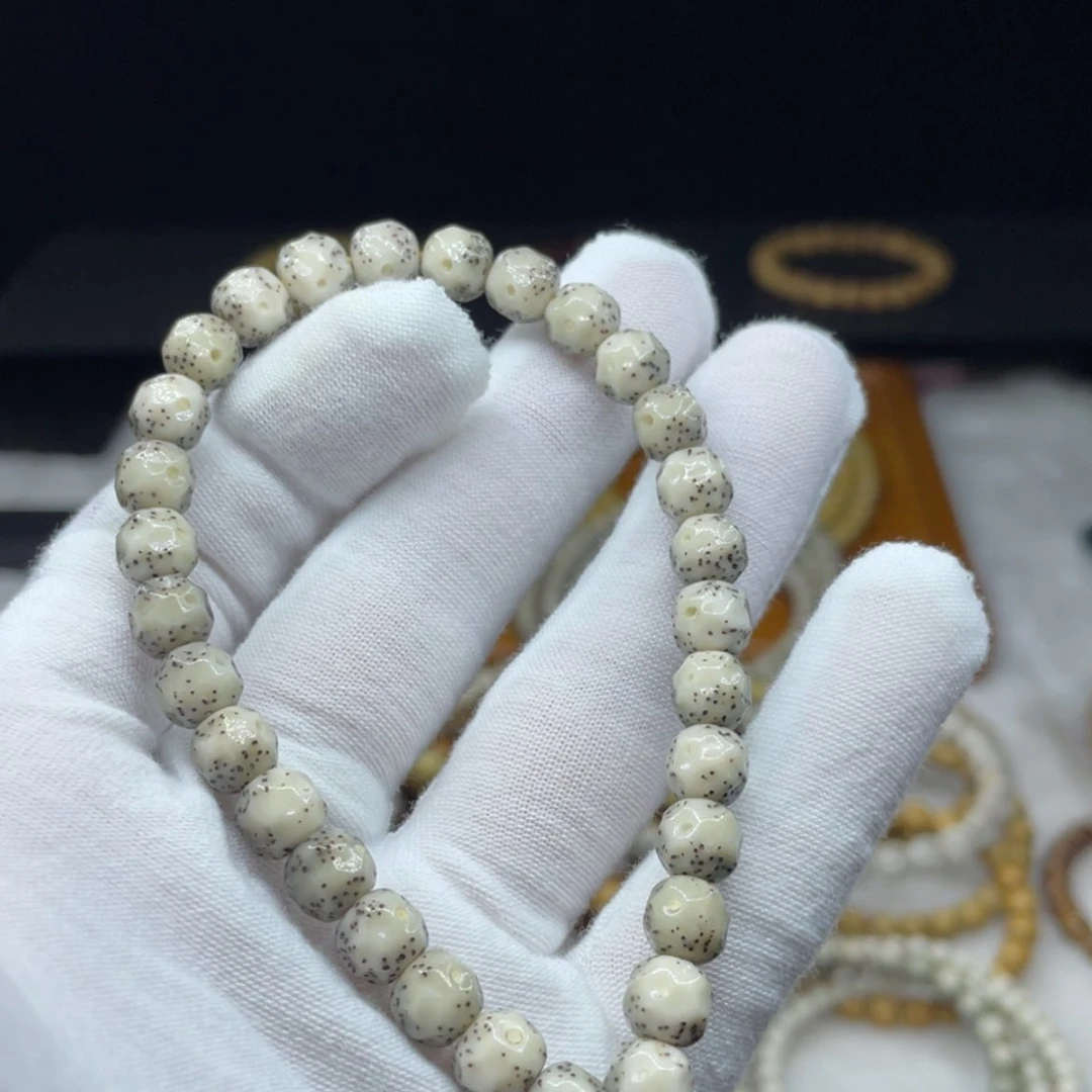 【闪购商品】手串星月菩提银标款87干冰糖精工
