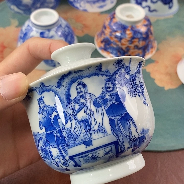 杯现代景德镇全手工全手绘茶具1688888