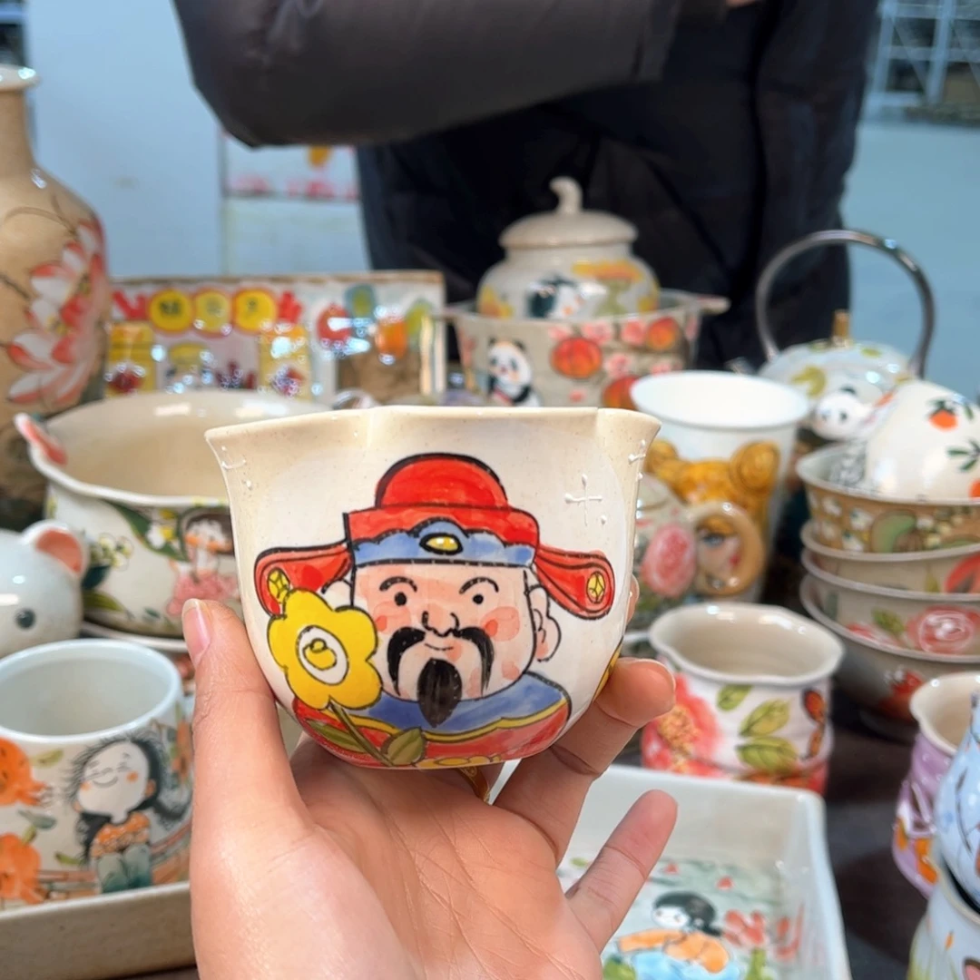 景德镇陶瓷手工杯