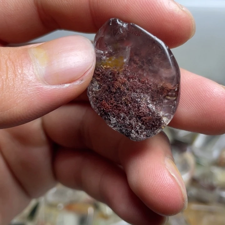 水晶珠宝半成品未镶嵌幽灵随形