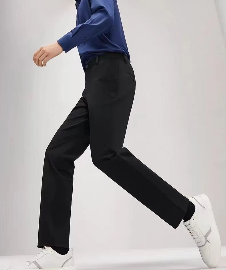 四面弹！春秋款男士薄款休闲裤！立体裁剪四面弹力！直筒宽松版-506