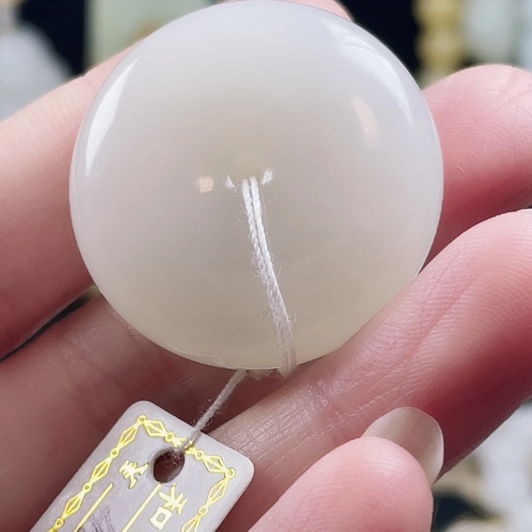 离***雨和田玉未镶嵌颈饰