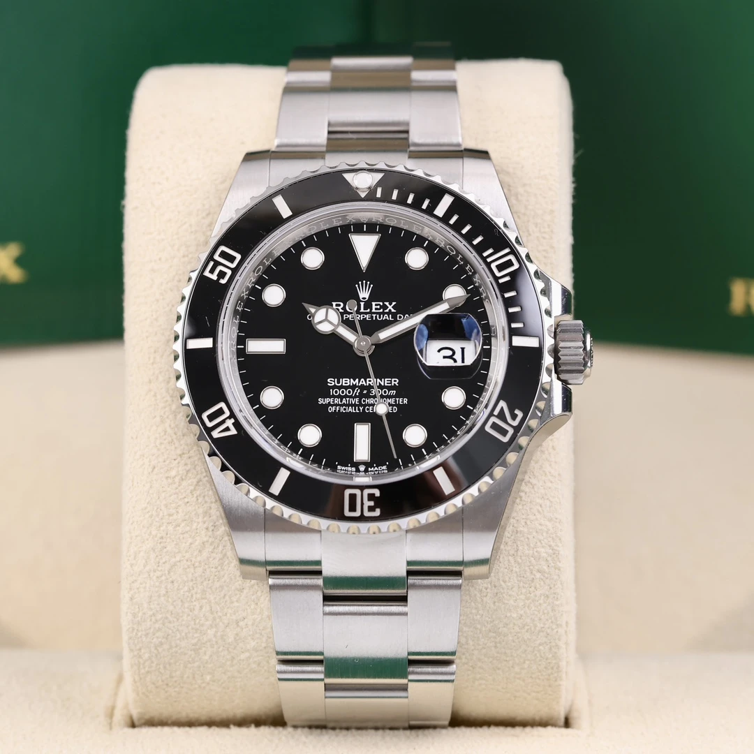 95新 Rolex/劳力士 126610ln 新款黑鬼 2024年11月保卡