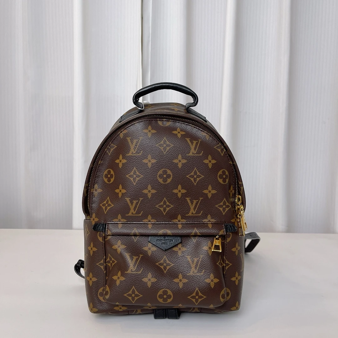 95新 LouisVuitton/路易威登 箱包/单肩包 LV小号老花双肩 B527