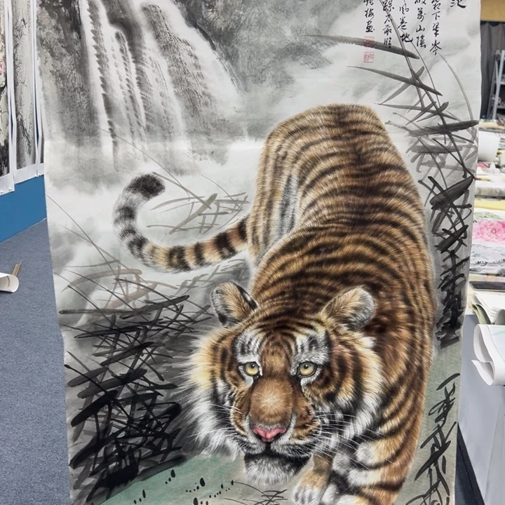 国画国画纯手绘作品欣赏