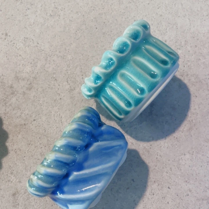 陶瓷半手工花盆浮力炸