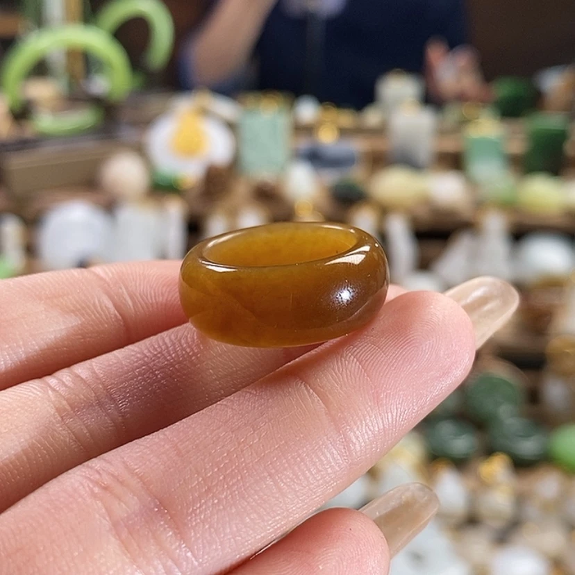 【闪购商品】和田玉戒圈12未镶嵌