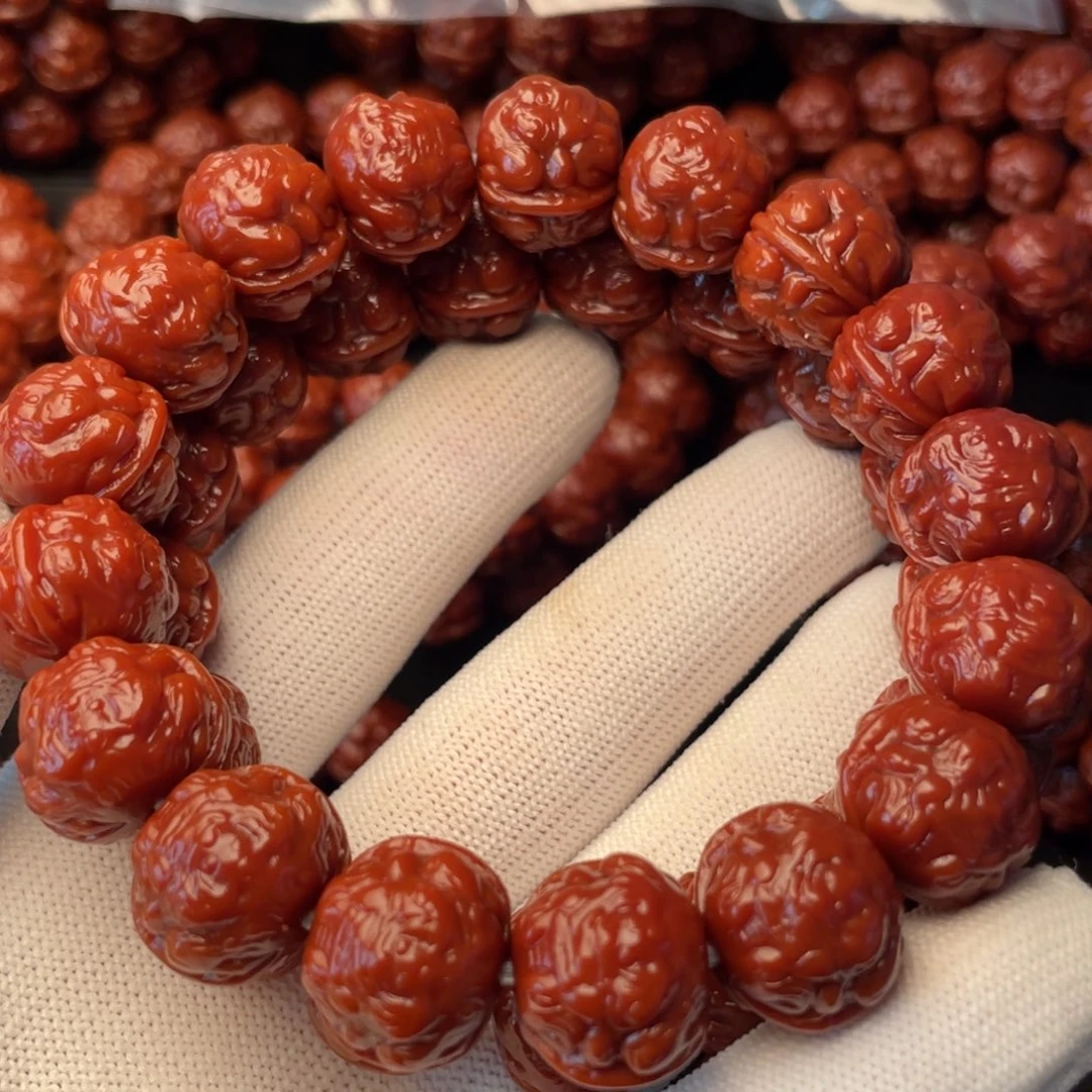 湧***哥手串猴头核桃蟾王