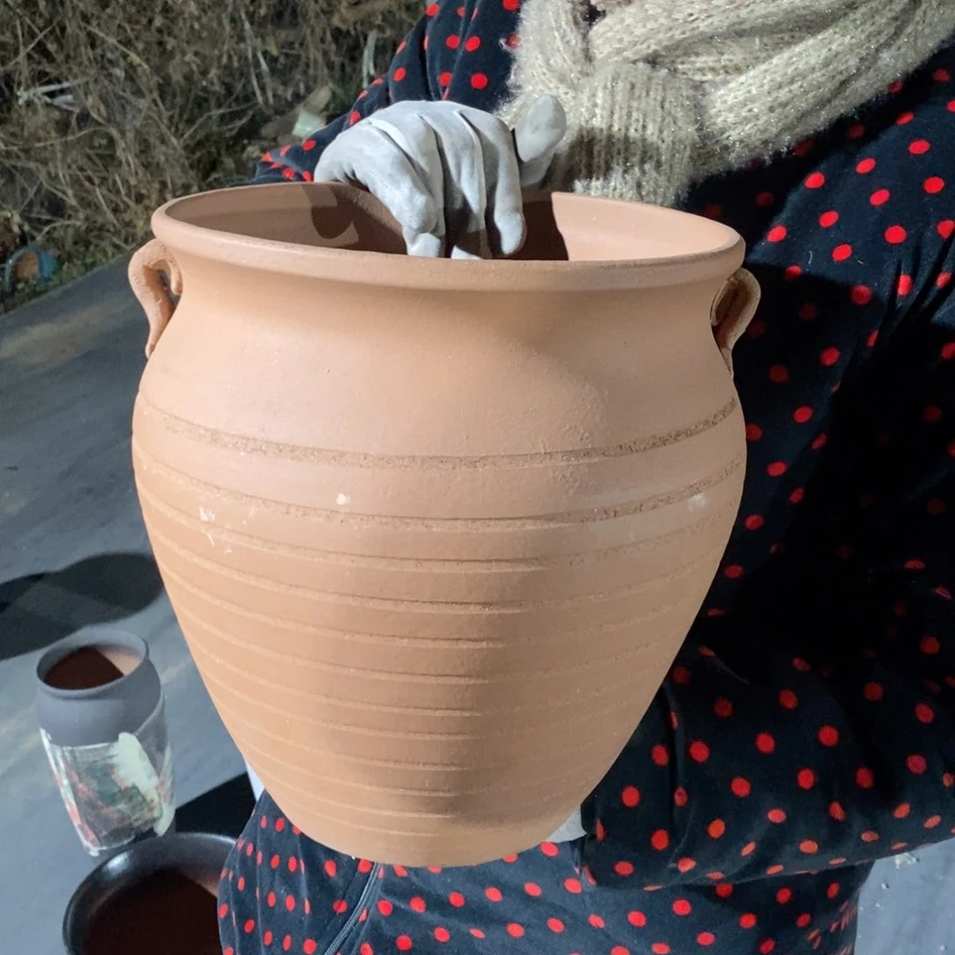 红陶口24高26～～～