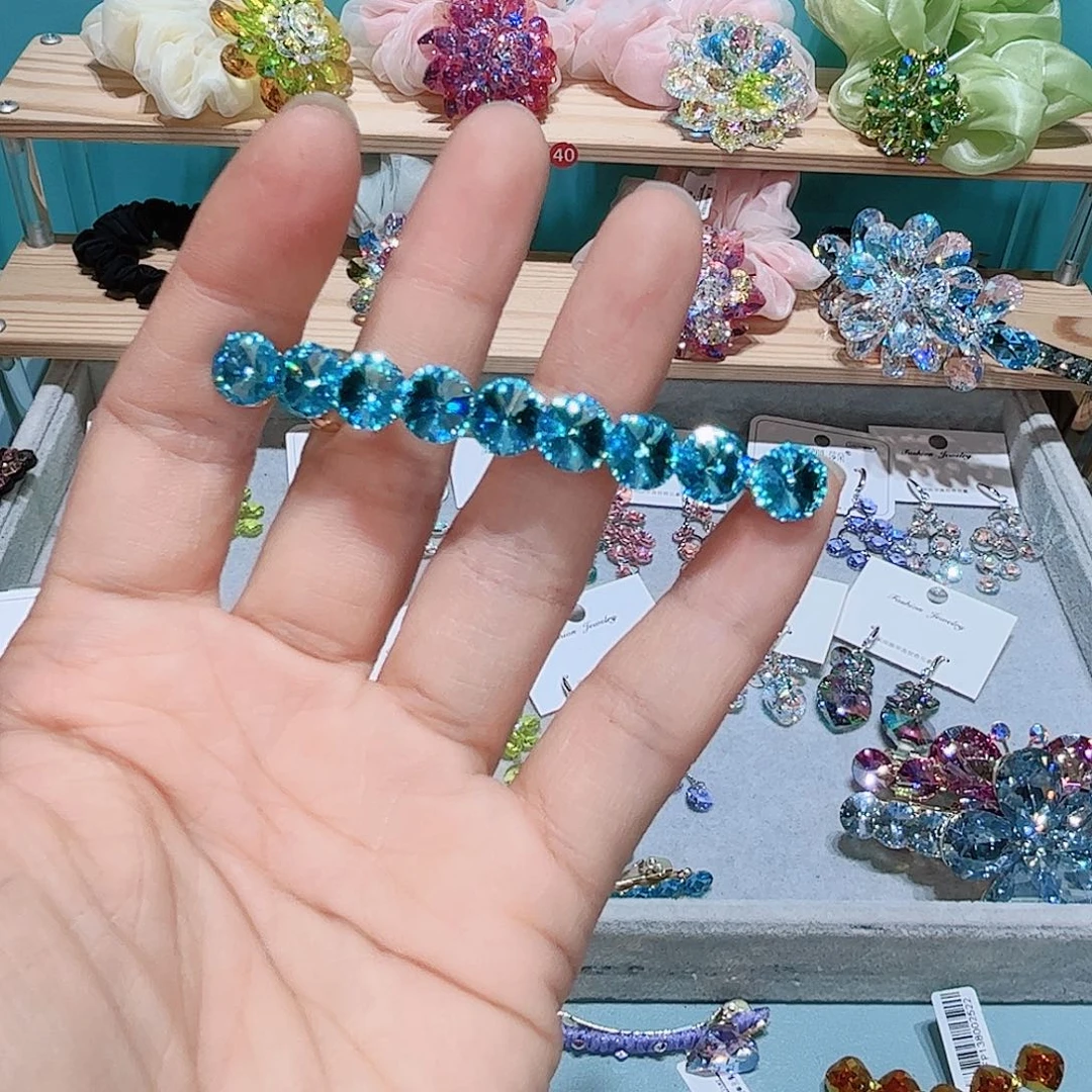 布艺铁合金耳钉耳