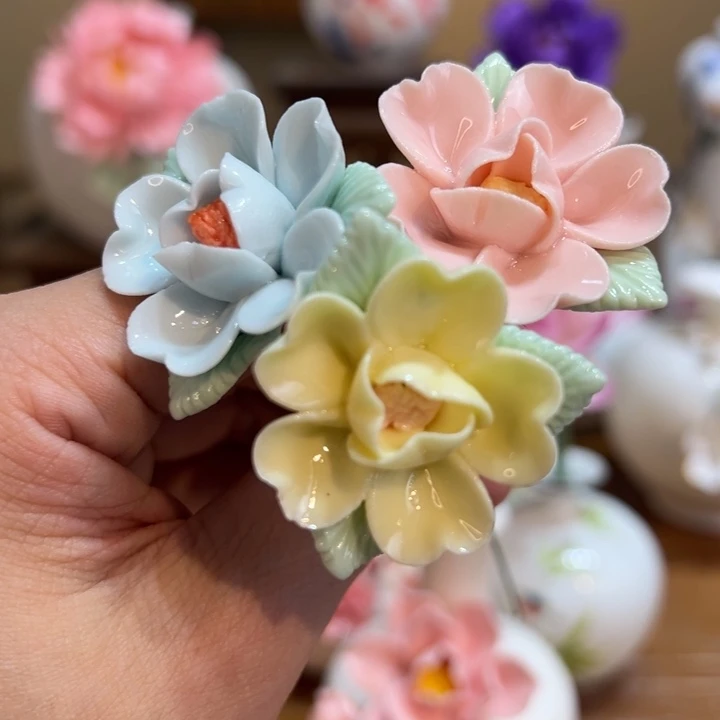 摆件手工精致陶瓷摆件