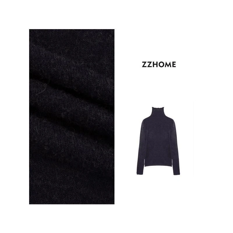 ZOZO HOME ｜织物之美理性时髦羊.驼高领精织打底q171764p