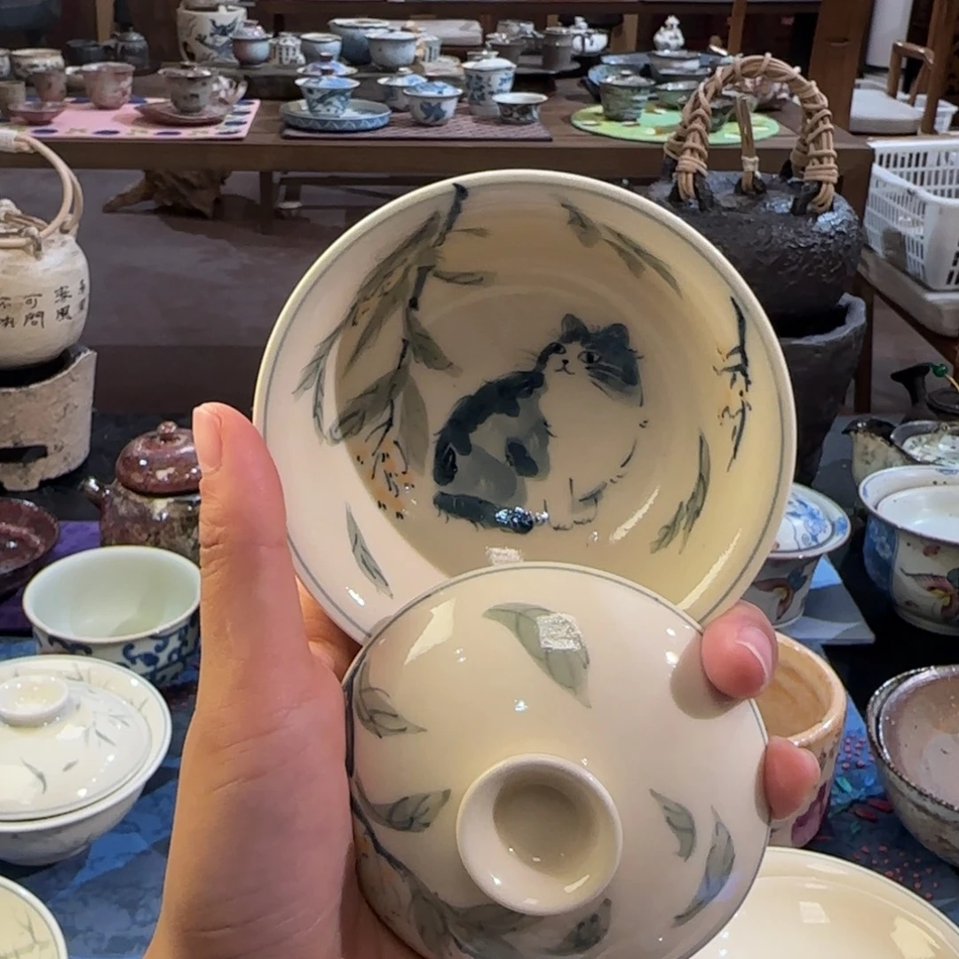 瓷片景德镇手作器皿同款发货