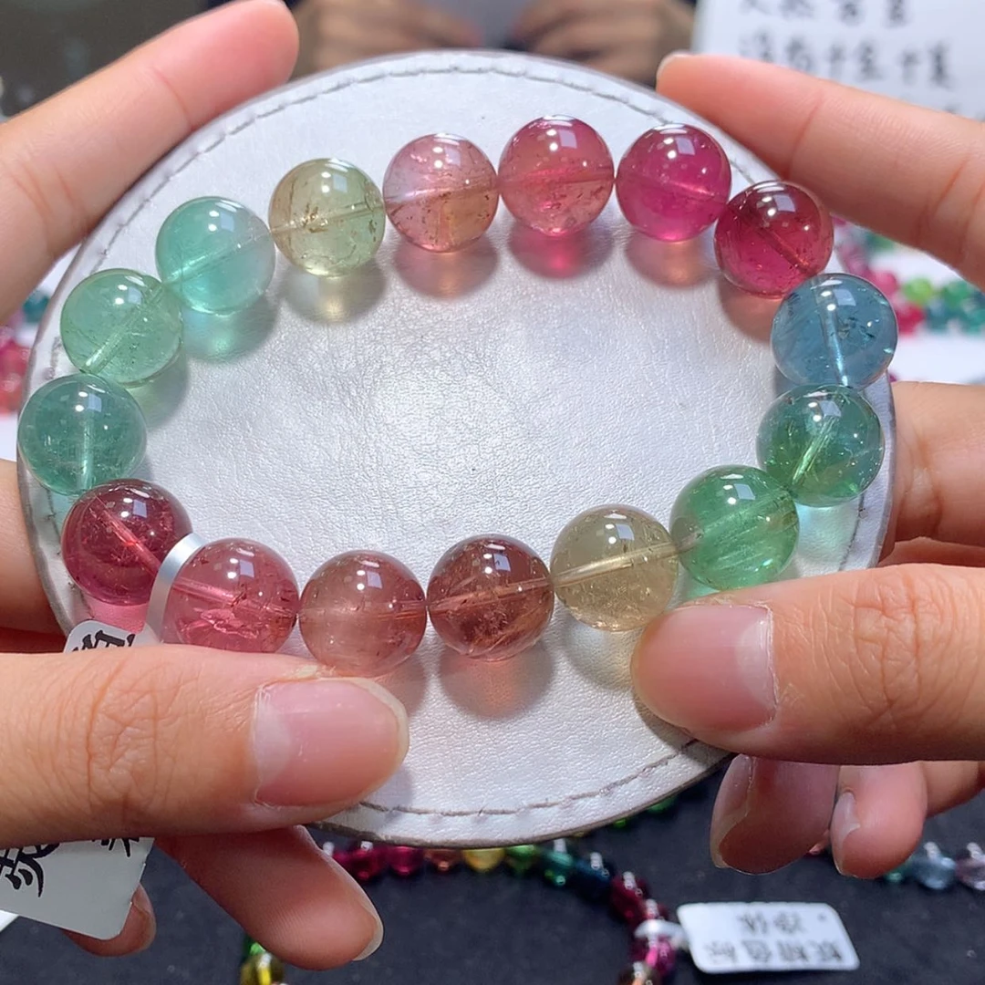 【闪购商品】手链未镶嵌碧玺13mm