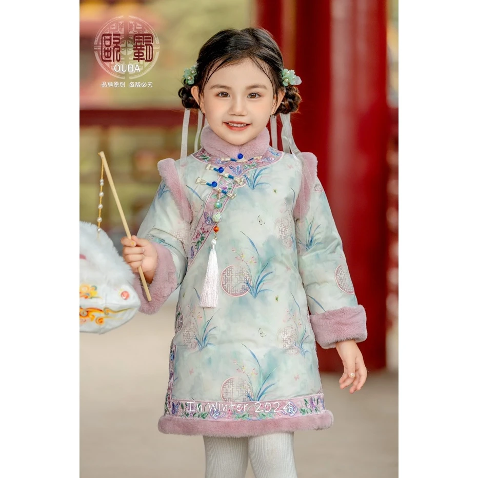 OB年服~{烟阁}国风连衣裙D888250