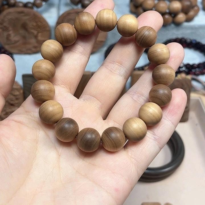 檀香木老山檀1.2圆珠