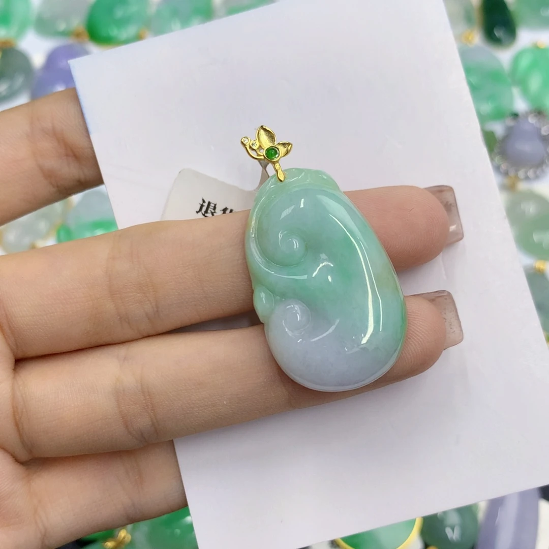 颈饰未镶嵌翡翠翡翠