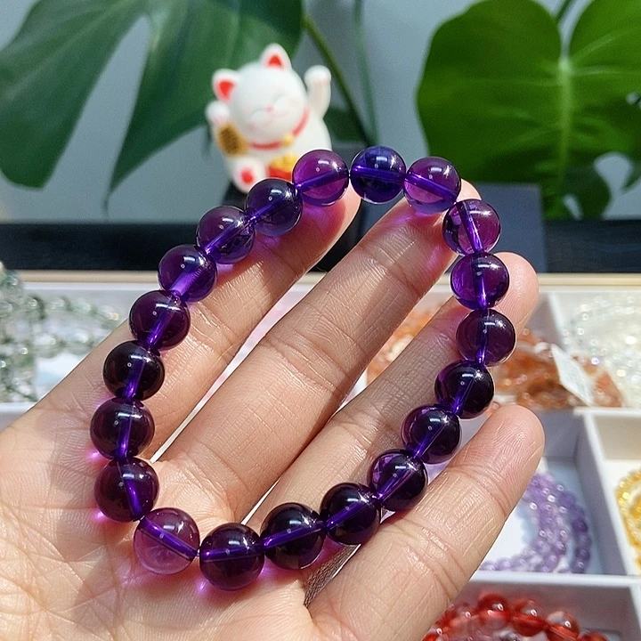 水晶手链未镶嵌紫水晶10