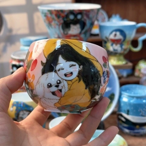 炉景德镇釉下手绘陶瓷