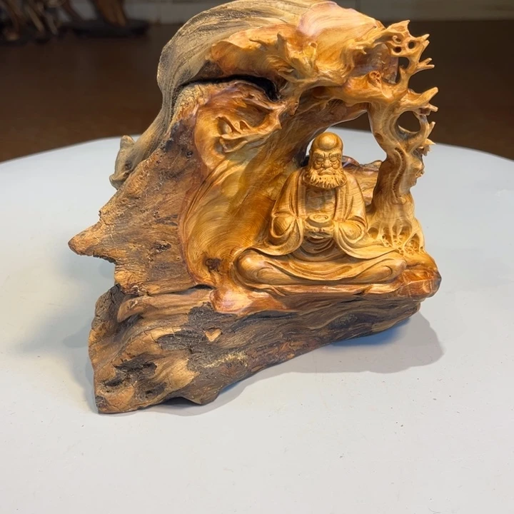 柏木(崖柏)根雕工艺摆件