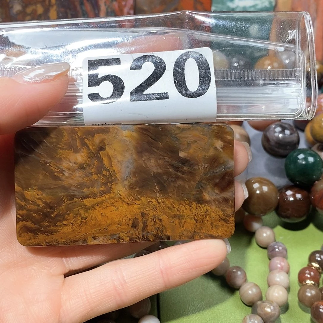 未镶嵌天然北票树化玉吊坠硅化玉