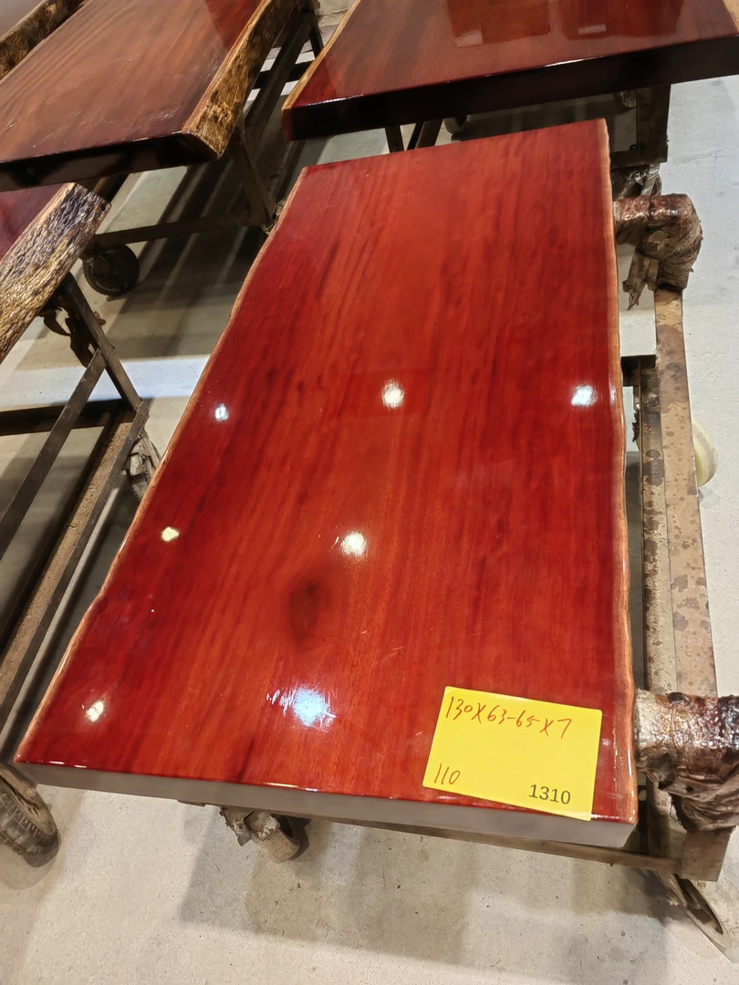 非洲进口实木大板茶桌办公桌