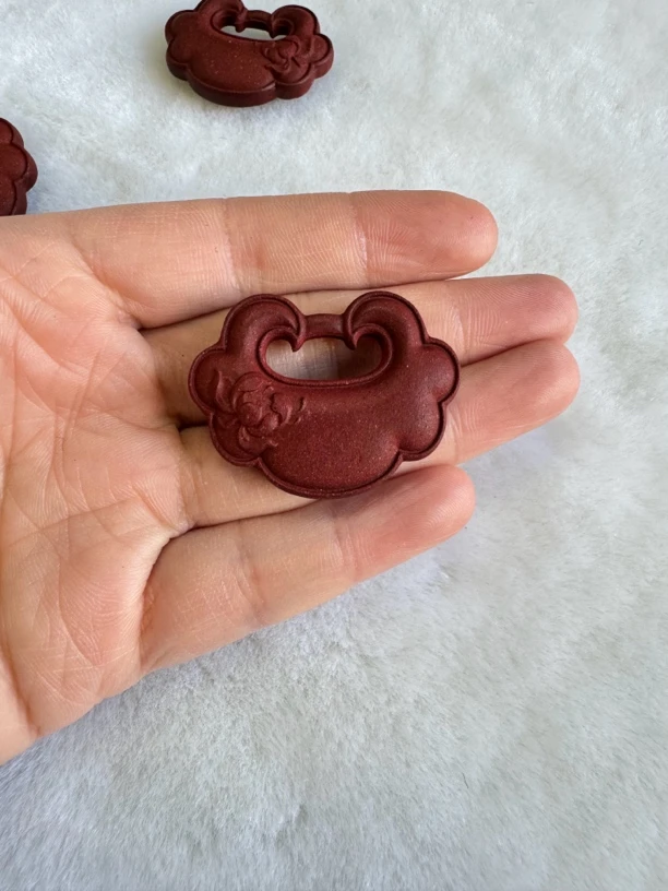 花蕊荷花如意 吊坠 F518