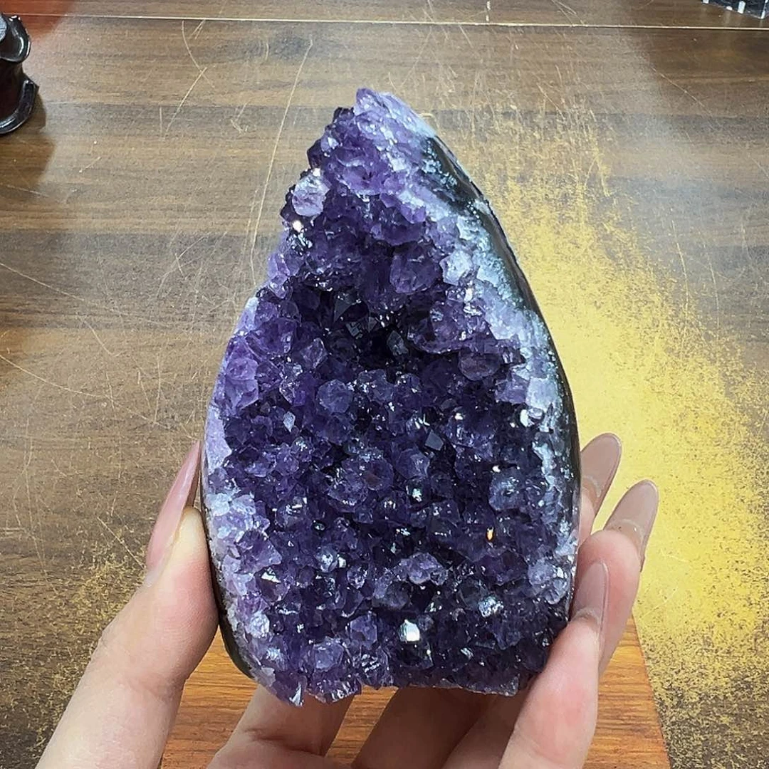 紫晶摆件未镶嵌晶体