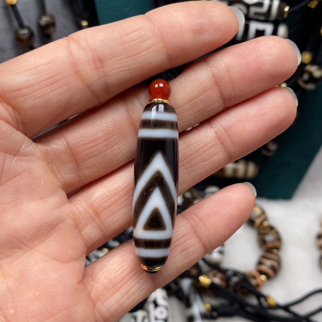 玛瑙/玉髓颈饰合金丁*