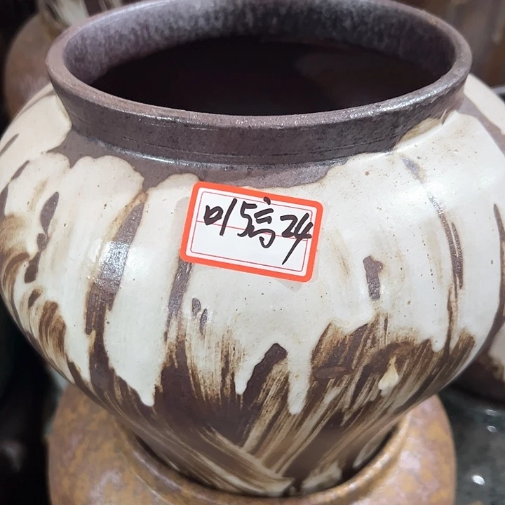 陶瓷景德镇精品花盆栽适合盆