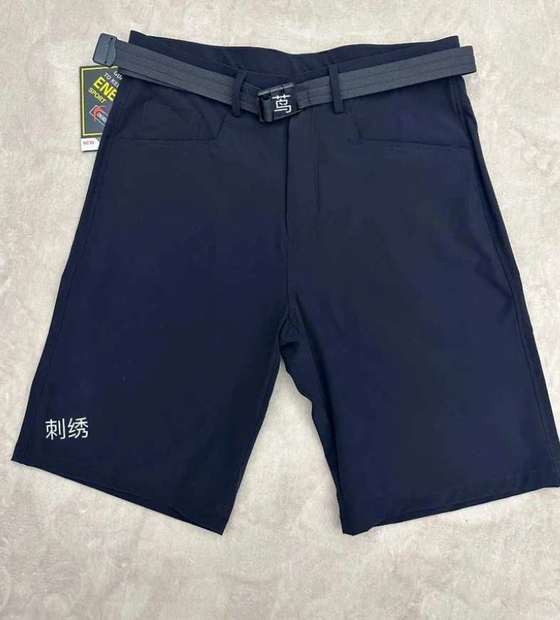 (茑-3003)软壳裤男士户外运动登山防风休闲速干短裤 薄