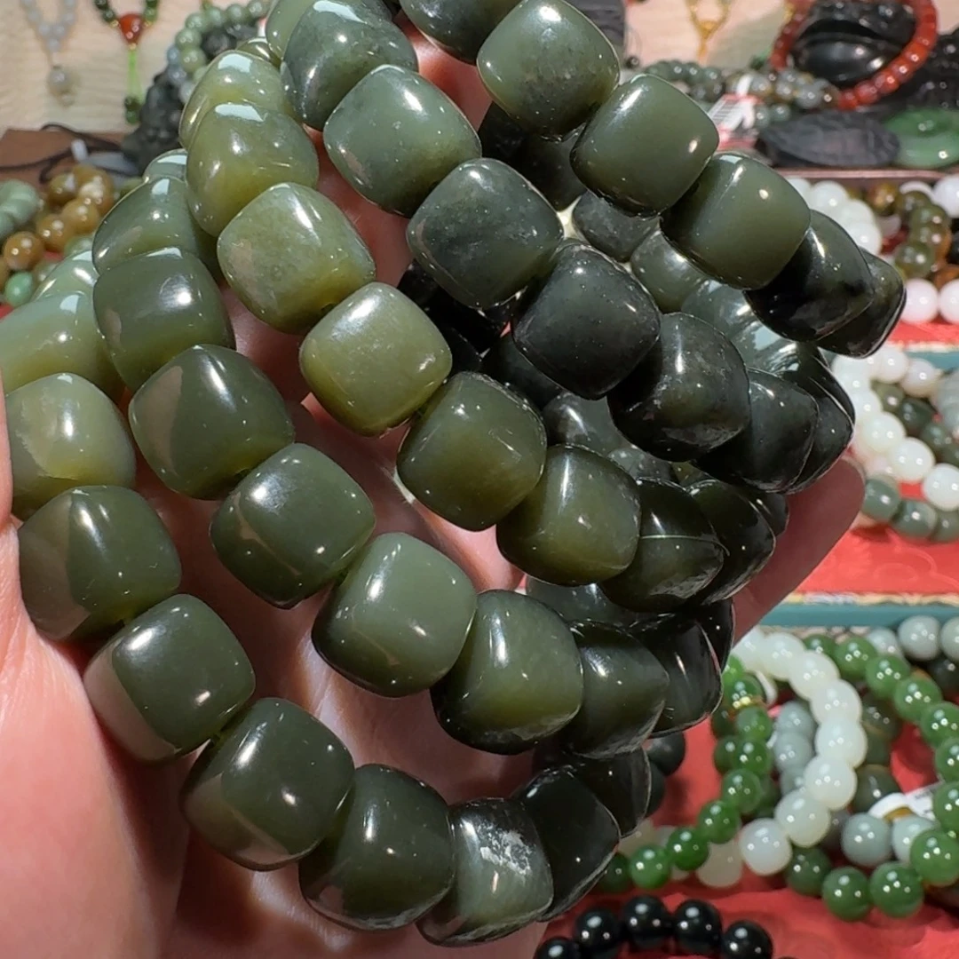 和田玉未镶嵌手链多样性发货拍一发一