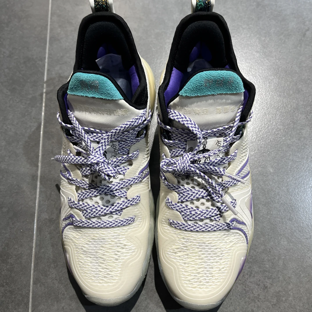 狂潮4白紫野球帝配色 41码 球鞋有原盒