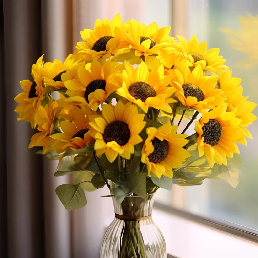 【向日葵】鲜花居家办公室插花鲜切花东北鲜花基地顺丰包邮